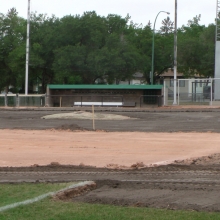 2018 Aug 23/24/25 Optimist Park Field Renovations Top Soil Leveling 