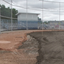 2018 Aug 23/24/25 Optimist Park Field Renovations Top Soil Leveling 