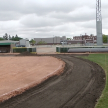 2018 Aug 23/24/25 Optimist Park Field Renovations Top Soil Leveling 
