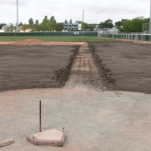 2018 Aug 23/24/25 Optimist Park Field Renovations Top Soil Leveling 