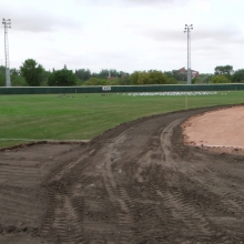 2018 Aug 23/24/25 Optimist Park Field Renovations Top Soil Leveling 