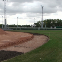 2018 Aug 23/24/25 Optimist Park Field Renovations Top Soil Leveling 