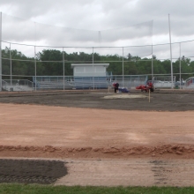 2018 Aug 23/24/25 Optimist Park Field Renovations Top Soil Leveling 