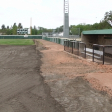 2018 Aug 23/24/25 Optimist Park Field Renovations Top Soil Leveling 