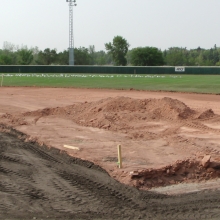 2018 Aug 23/24/25 Optimist Park Field Renovations Top Soil Leveling 