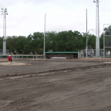 2018 Aug 23/24/25 Optimist Park Field Renovations Top Soil Leveling 