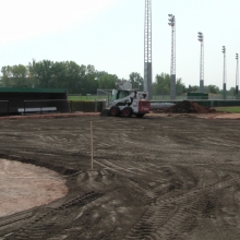 2018 Aug 23/24/25 Optimist Park Field Renovations Top Soil Leveling 