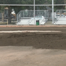 2018 Aug 23/24/25 Optimist Park Field Renovations Top Soil Leveling 