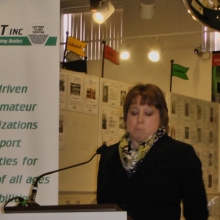 Book Launch, Giving Us a Sporting Chance, Regina Hall of Fame, Jan 28, 2016