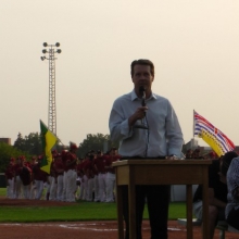 Opening Ceremony 21u Tournament Aug 13 2015
