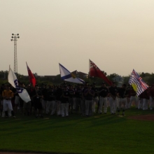 2015 21u Opening Ceremony Aug 13 at Optimist Park
