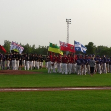 2015 21u Opening Ceremony Aug 13 at Optimist Park