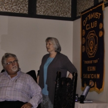Regina Optimist Club Meeting Nov 30 2015 at Golfs Steak House Regina 