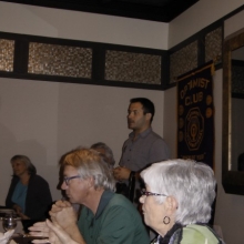 Regina Optimist Club Meeting Nov 30 2015 at Golfs Steak House Regina