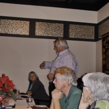 Regina Optimist Club Meeting Nov 30 2015 at Golfs Steak House Regina